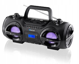 Radio Boombox Głośnik Bluetooth CD Usb GoGEN CDM425SUBT