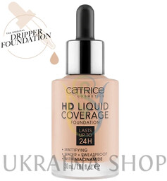 Catrice, Podkład HD Liquid Coverage Foundation, 020 Rose