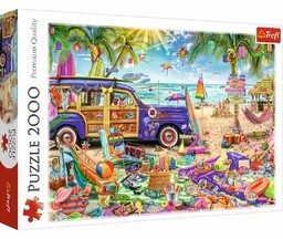 TREFL Puzzle Tropikalne wakacje 27109 (2000 elementów)