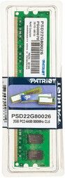 Patriot Pamięć Memory Signature PSD22G80026 (DDR2 DIMM; 1