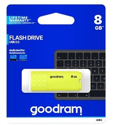 GOODRAM Pendrive UME2 8GB USB 2.0 żółty