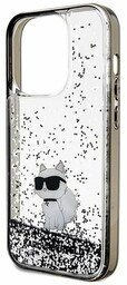 Etui KARL LAGERFELD Hardcase Liquid Glitter Choupette