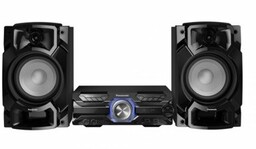 PANASONIC Wieża SC-AKX520E-K Czarna, Odtwarzacz CD, Bluetooth, D.Bass