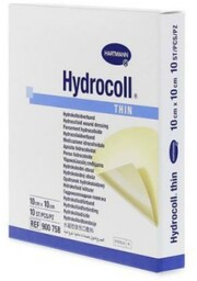 HYDROCOLL Thin Opatrunek hydrokoloidowy 10x10cm, 1 sztuka