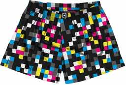 bielizna męska HORSEFEATHERS MANNY BOXER SHORTS CMYK Check