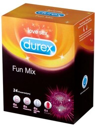 DUREX Fun Mix Prezerwatywy, 24 sztuki >> 0zł