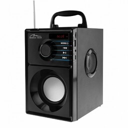 Media-tech Głośnik bezprzewodowy Boombox MT3179 15W USB-C Srebrny