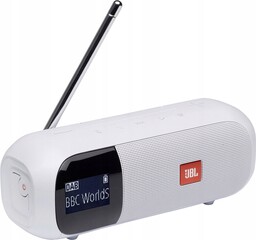 Jbl Tuner 2 Biały/ Głośnik Przenośny Radio Dab