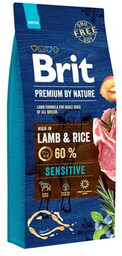 Brit Premium By Nature Sensitive Lamb & Rice