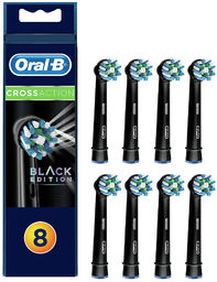 BRAUN Oral-B CrossAction EB50-8 BLACK 8 szt. -