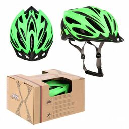 MTW202 ZIELONO-CZARNY KASK NILS EXTREME