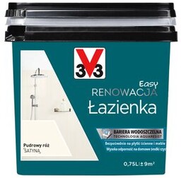 Farba Renowacyjna Easy Renowacja Łazienka pudrowy róż 0,75