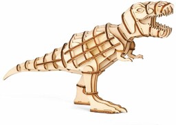 Puzzle 3D dinozaur Kikkerland T-Rex 3D Wooden Puzzle