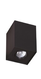 BASIC lampa sufitowa kwadratowa czarna regulowana C0071