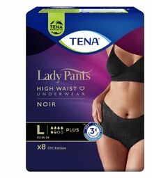 TENA Lady Pants Noir Plus majtki chłonne L,