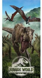 Ręcznik kąpielowy Jurassic world Forest, 70 x 140