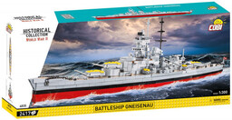 Cobi, klocki, Historical Collection Battleship Gneisenau, 4835