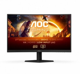 AOC Monitor C27G4ZXE 27 cali Zakrzywiony Fast VA