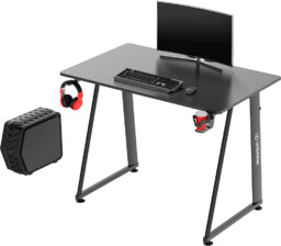 ULTRADESK Biurko dla gracza ENTER V2, 100x60 cm,