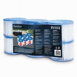 INTEX Filtry S1 komplet 6szt zestaw Pure SPA