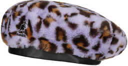 Beret Baskijski Lavender Leo Faux Fur by Kangol,