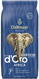 Kawa ziarnista Dallmayr Crema d&apos;Oro Selection Africa 1kg