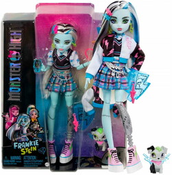 Monster High Lalka Podstawowa Frankie Stein Frankenstein Akcesoria