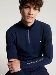 Tommy Hilfiger Equestrian Koszulka męska ZIP THERMO SHIRT