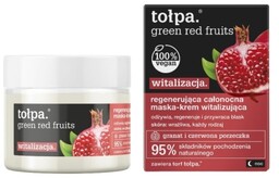 TOŁPA Green Witalizacja Całonocna maska-krem regenerująca Red Fruits