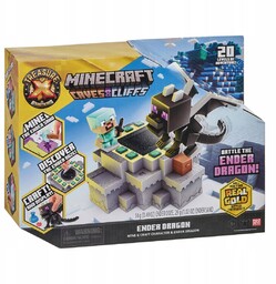 Treasurex Minecraft Caves&cliffs Dragon Treasure X Zestaw Figurek