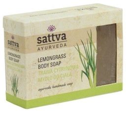 Trawa Cytrynowa Naturalne Mydło Glicerynowe Sattva, 125g