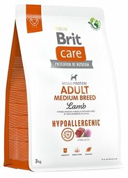 BRIT Karma dla psa Care Hypoallergenic Medium Jagnięcina