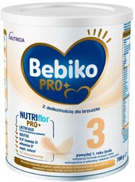 Bebiko PRO+ 3 Mleko następne dla niemowląt powyżej