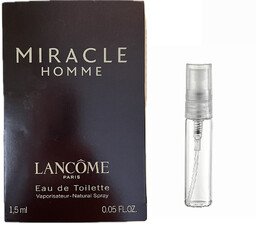 Lancome Miracle Homme, Próbka perfum