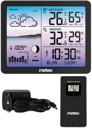 Stacja pogodowa METEO SP107 czarna