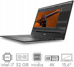 Stacja Graficzno-Robocza Dell Precision 5540 i7-9850H 32GB 1TB