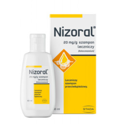 Nizoral 20 mg/g szampon leczniczy, 60 ml