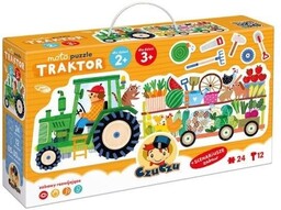 Bright Junior Media CzuCzu Moto puzzle Traktor 3+