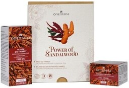 Orientana Zestaw Power of Sandalwood Krem do twarzy