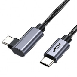 Kabel przewód USB Typ-C 50cm Unitek kątowy 90