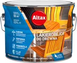 Lakierobejca do drewna 2,5 l palisander Altax