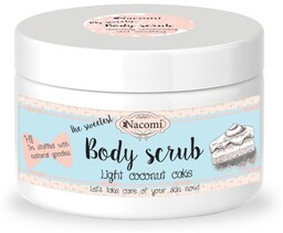 Nacomi Body Scrub Peeling do Ciała Lekki Kokosowy