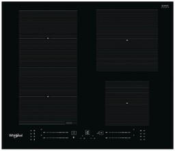 Płyta indukcyjna 59 cm czarne szkło WHIRLPOOL WFS4160BF