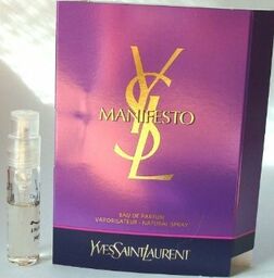 Yves Saint Laurent Manifesto, Próbka perfum