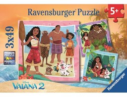 RAVENSBURGER Puzzle Disney Stitch Vaiana 2 12004102 (147