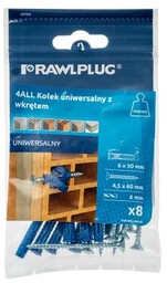 Kołek uniwersalny 4ALL 6 x 50 mm