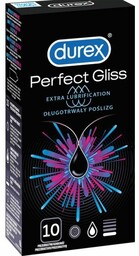 Prezerwatywy Durex Perfect Gliss 10 szt. 100% ORYGINAŁ