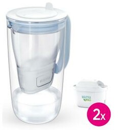 Brita Glass 2,5l 2 wkłady Dzbanek filtrujący