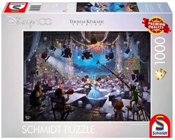 Puzzle 1000 PQ T. Kinkade 100 lat Disneya