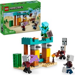 LEGO 21267 Minecraft Pustynny patrol złosadników Kubek gratis